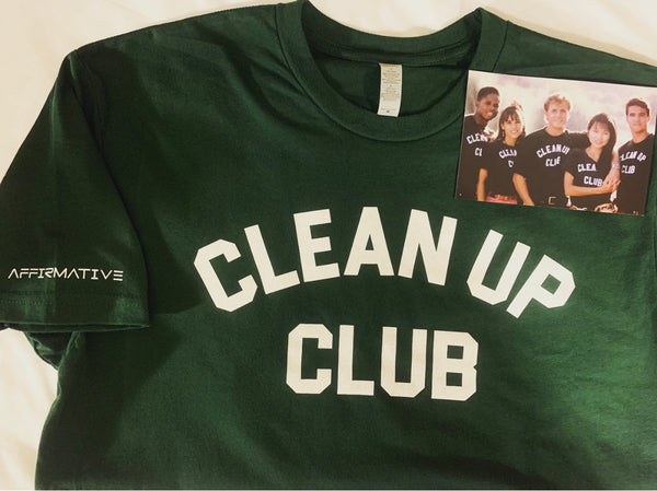“Clean up club” Commemorative Tee